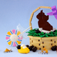 Illustration for article titled An Easter Candy Feast Made Entirely Of LEGO